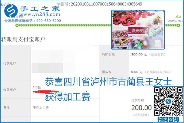 你、我、她，都能做，都能掙錢，這個手工活加盟項目是首選