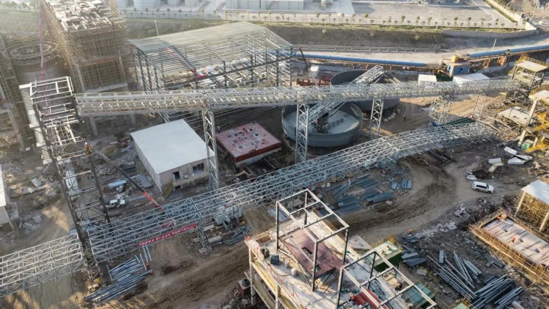 武穴項(xiàng)目：眾志成城，全力以赴打好“冬季施工”攻堅(jiān)戰(zhàn)(圖1)