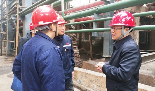 王大真到雙環(huán)公司現(xiàn)場(chǎng)調(diào)研并組織召開干部大會(huì)(圖1) 王大真到雙環(huán)公司現(xiàn)場(chǎng)調(diào)研并組織召開干部大會(huì)(圖1)