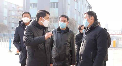 西寧市委常委、大通縣委書記宋晨曦到青海宜化檢查疫情防控工作(圖1)