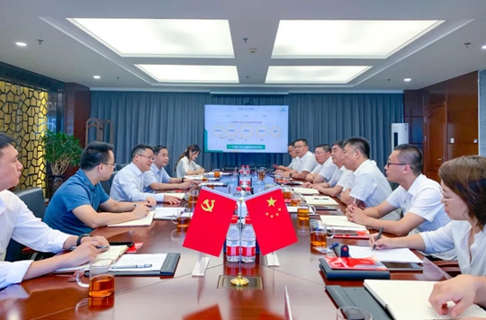 訪客戶談合作走市場！王大真到倍豐集團(tuán)走訪(圖1)