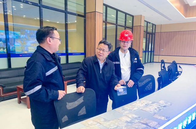 王大真到雙環(huán)公司、降解新材料公司和氨醇項目現(xiàn)場調(diào)研(圖2)