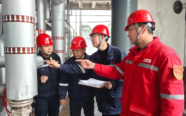 宜化新材料公司：擰緊安全閥，筑牢防護(hù)網(wǎng)(圖1)