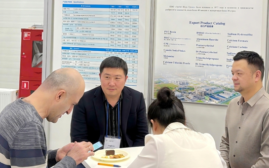 宜化集團(tuán)亮相2025年俄羅斯國際化工展(圖1)