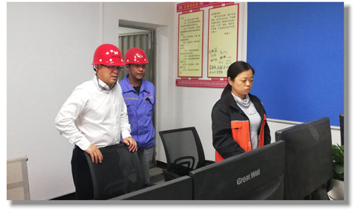 王大真到松滋肥業(yè)、股份公司一線調(diào)研