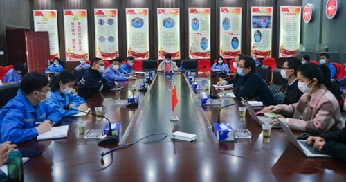 周金平、張濤一行到松滋肥業(yè)駐點推進信息化工作