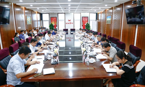 宜昌市國資委黨委書記、主任吳正新帶隊到宜化集團調研