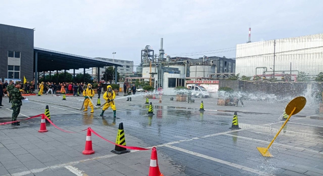 以賽促練強(qiáng)技能！楚星公司開展2023年度消防技能比武